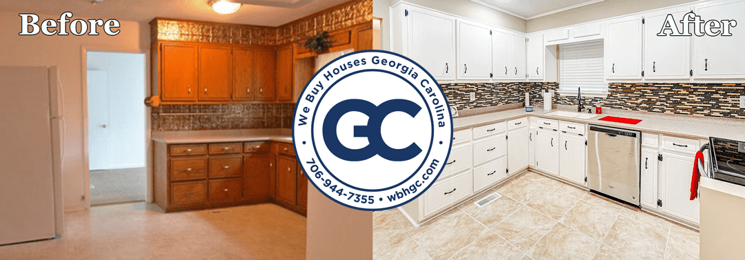 Kitchen renovation in Augusta